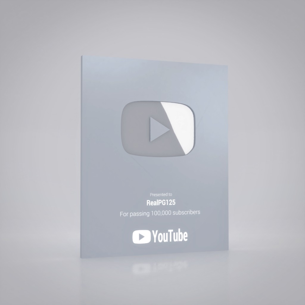 Silver YouTube Creator Awards preview image 1